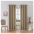 JJ53686 - CORTINA BEIGE CON OJALES (24/1)