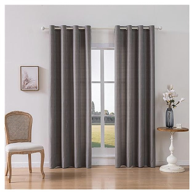 JJ53685 - CORTINA GRIS CON OJALES (24/1)