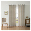 JJ53671 - CORTINA BEIGE CON OJALES (24/1)
