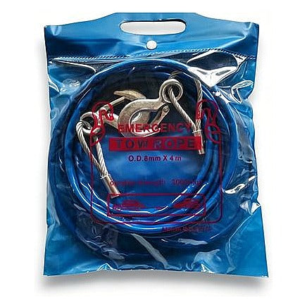 HS-CD443 - CUERDA DE REMOLQUE 8MM*4M (50/1)