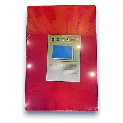 KT-CB12 - TABLA DE PICAR RECTANGULAR ROJA (10/1)