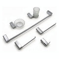 BA-BP4 - SET DE ACCESORIOS PARA BAÑO CROMADO (5/1)