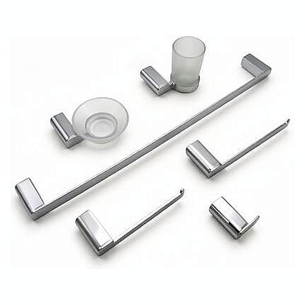 BA-BP4 - SET DE ACCESORIOS PARA BAÑO CROMADO (5/1)