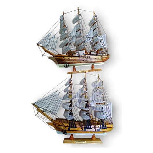 H-WAC02 - MODELO DE BARCO VELERO DECORATIVO (8/1)