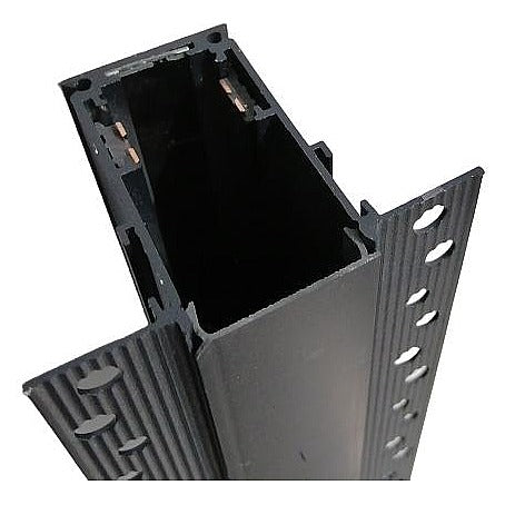 ZM73047 - CANALETA DE PVC NEGRA (10/1)