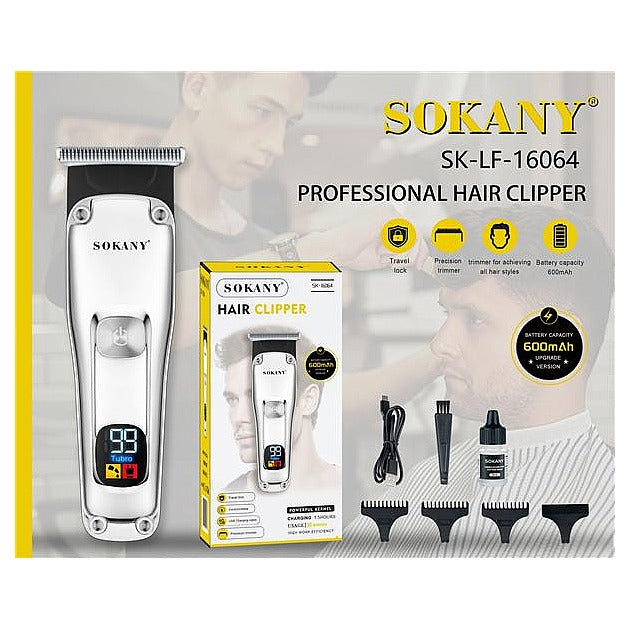 SK-16064 - CORTADORA DE CABELLO RECARGABLE (60/1)