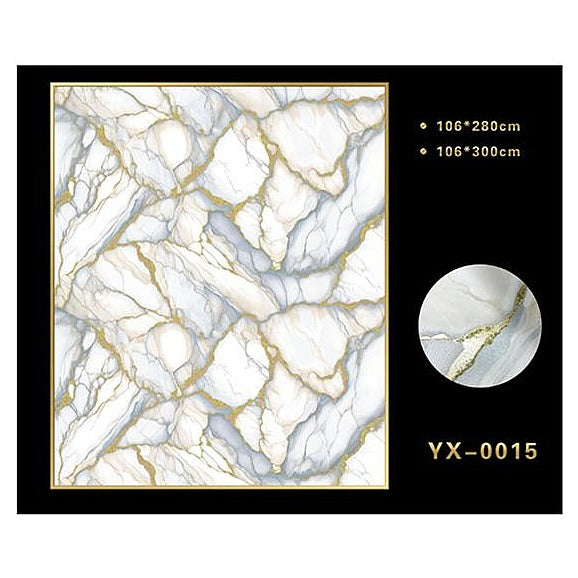 WJ61-084 - PAPEL TAPIZ EFECTO MÁRMOL 106*300 CM (12/1)