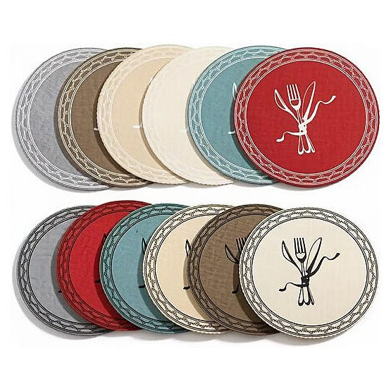 JJ54045 - MANTEL INDIVIDUAL REDONDO (360/1)