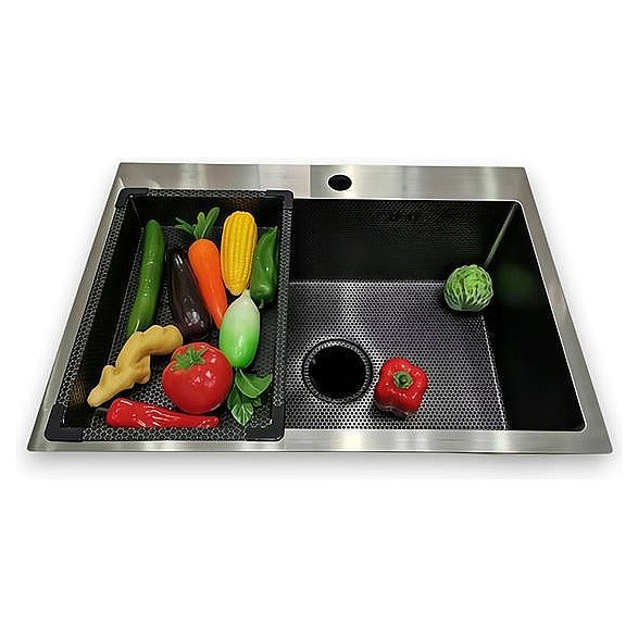 BA-H15 - FREGADERO DE ACERO INOXIDABLE 60X45 CM (199/1)