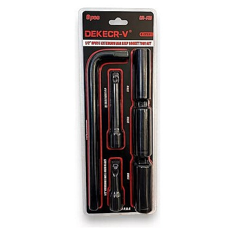 HS-GJT67 - JUEGO DE LLAVES DE VASO Y EXTENSIÓN 1/2" 6 PIEZAS (20/1)