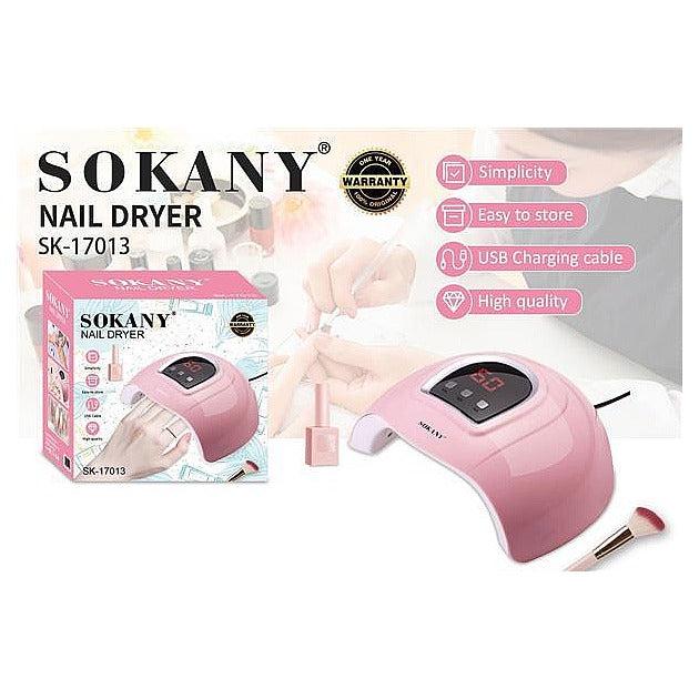SK-17013 - SECADOR DE UÑAS USB ROSA (48/1)