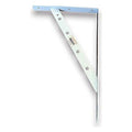 HS-AC-ZJ4 - ESCUADRA METÁLICA BLANCA 14" (36/1)