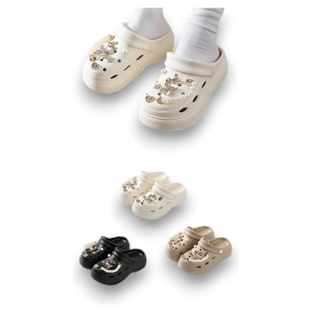 JJ54421 - SANDALIA TIPO ZUECO CON DECORACIONES (48/1)