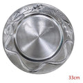 H-HBP20 - PLATO DECORATIVO DE ALUMINIO 33 CM (50/1)