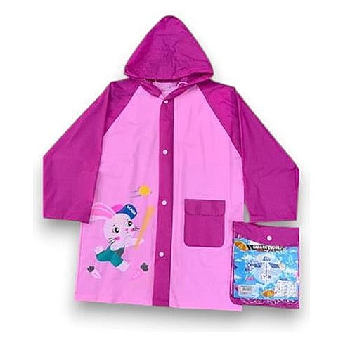 JJ54077 - IMPERMEABLE INFANTIL CON CAPUCHA (120/1)