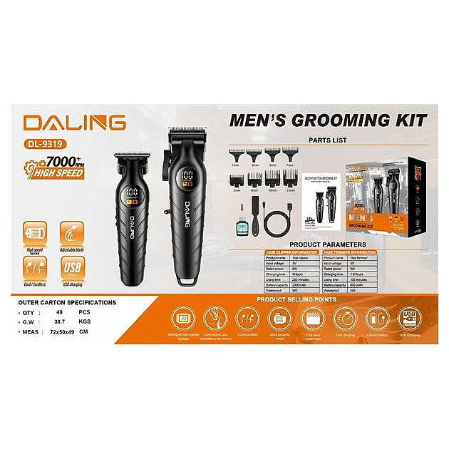 DQ46016 - KIT DE CUIDADO PERSONAL MASCULINO (40/1)