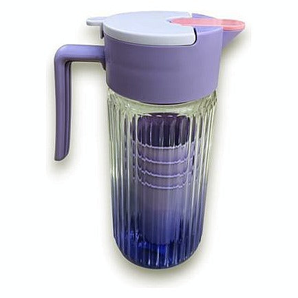 JJ53497 - JARRA CON VASO Y TAPA LILA (48/1)