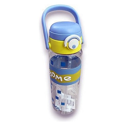 JJ53492 - BOTELLA DE AGUA CON TAPA AZUL (60/1)