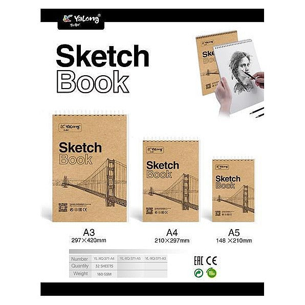 YL-XQ-371- A4 - SKETCHBOOK 32 HOJAS (64/1)