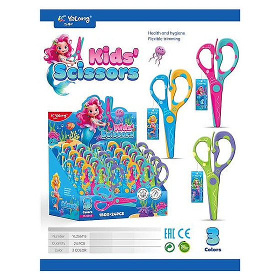 YL256115 - TIJERAS PARA NIÑOS COLORIDAS (576/1)