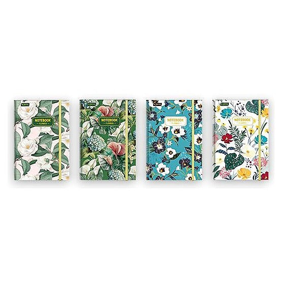 YL-PJB- A5208 - CUADERNOS CON DISEÑO FLORAL (96/1)