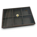 JJ53847 - CAJA ORGANIZADORA DE MADERA CON DIVISIONES (24/1)