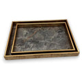 JJ53820 - BANDEJAS DECORATIVAS DE MÁRMOL Y METAL (12/1)