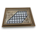 JJ53818 - JUEGO DE BANDEJAS DECORATIVAS DE MADERA (12/1)