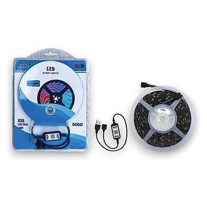 RZ-31 - TIRA LED RGB 5M CON CONTROL USB (50/1)