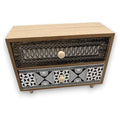 JJ53835 - CAJONERA DE MADERA DECORATIVA (24/1)