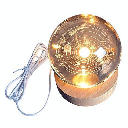 JJ53-201 - LÁMPARA LUNAR DECORATIVA USB 8CM (48/1)