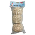 HG-FSH14 - OVILLOS DE HILO DE SISAL 50G (120/1)