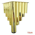 HS-JAC2 - PATA PARA MUEBLE METÁLICA DORADA 15 CM (60/1)