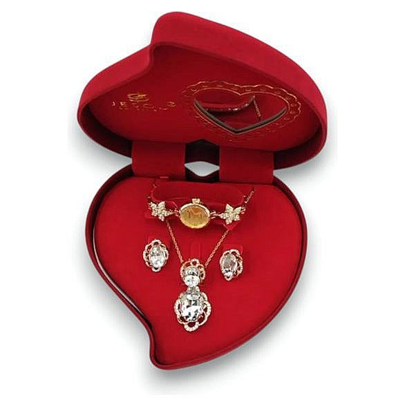GY32818 - SET DE JOYERÍA EN ESTUCHE CORAZÓN (60/1)