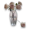 JJ54075 - FLORERO DE VIDRIO ESTRIADO (30/1)