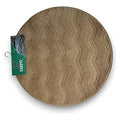 JJ53-161 - ALFOMBRA REDONDA BEIGE 80*80 CM (40/1)