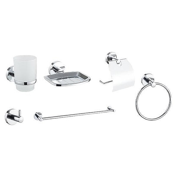 BA-BP113 - SET DE ACCESORIOS PARA BAÑO CROMADOS (10/1)