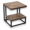 JJ54112 - MESA AUXILIAR DE MADERA Y METAL (1/1)
