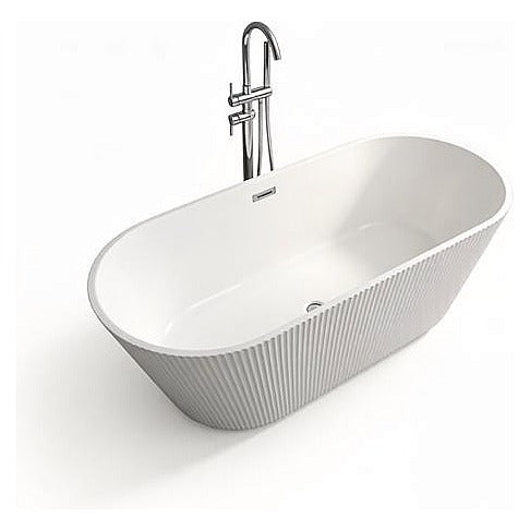 ZJ21-001 - BAÑERA OVALADA BLANCA (11/1)
