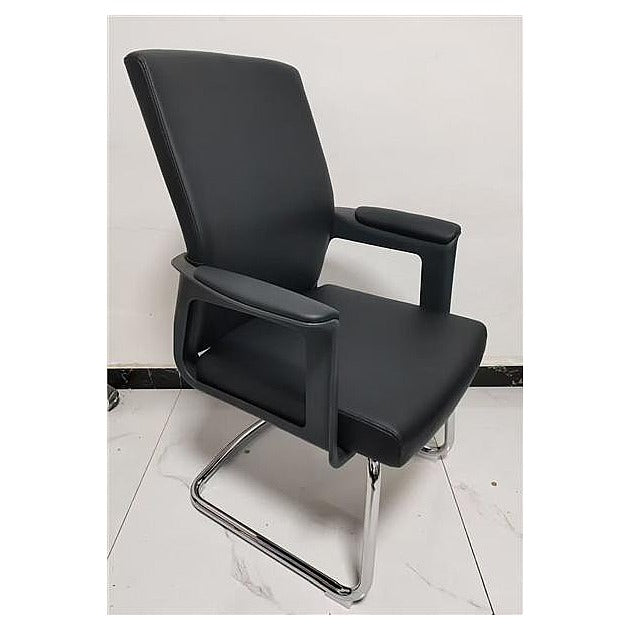 JJ54032 - SILLA DE OFICINA CON BASE CROMADA (2/1)