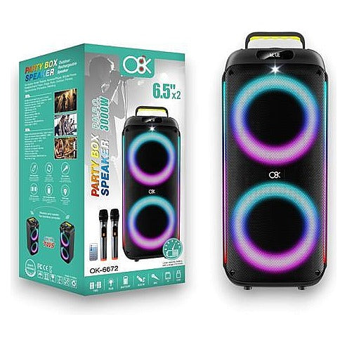 EP-BTG35 - BOCINA PORTÁTIL CON LUCES LED (4/1)