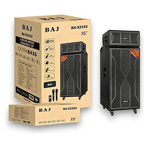 DQ44004 - BOCINA PORTATIL CON RUEDAS 15" (1/1)