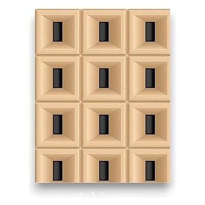WJ61-071 - PAPEL TAPIZ GEOMÉTRICO BEIGE (20/1)
