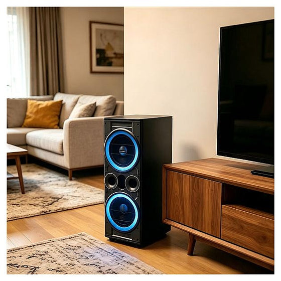 BTR-MT1 - ALTAVOZ CON DOBLE WOOFER DE 12 PULGADAS (1/1)