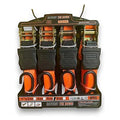 HS-CD437 - SET DE CORREAS DE AMARRE CON TRINQUETE (12/1)