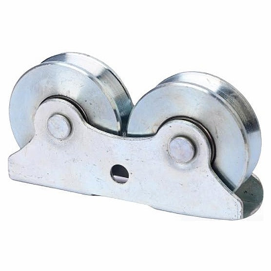 HS-CD447 - DOBLE RUEDA METÁLICA PARA PUERTA (12/1)