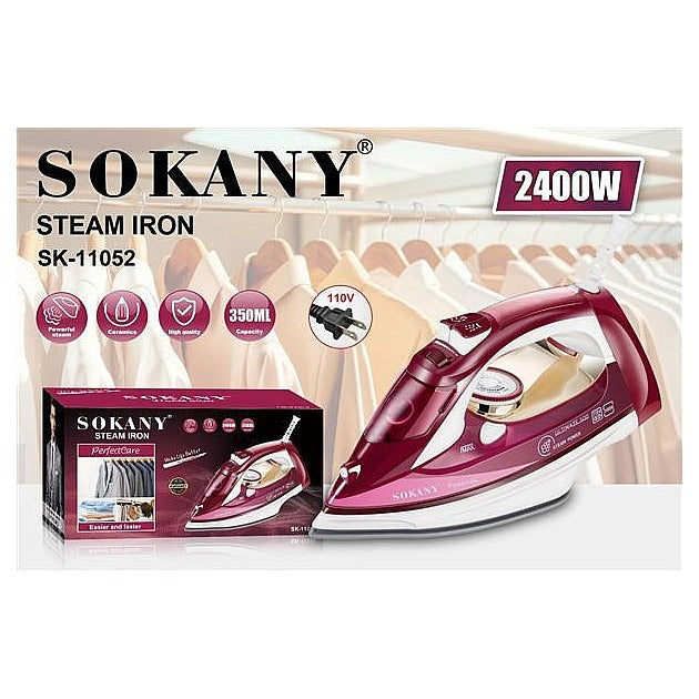 SK-11052 - PLANCHA DE VAPOR 2400W SOKANY (10/1)