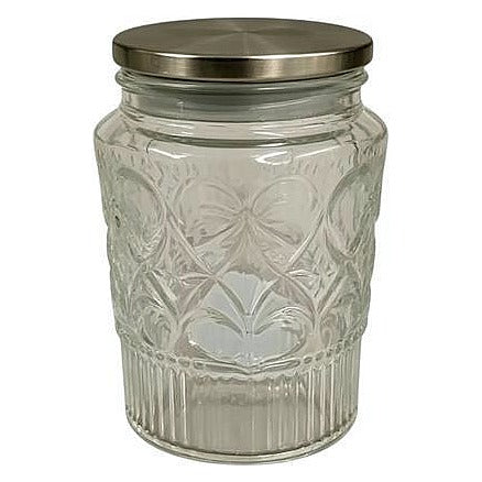 JJ53997 - FRASCO DE VIDRIO CON TAPA METÁLICA (40/1)
