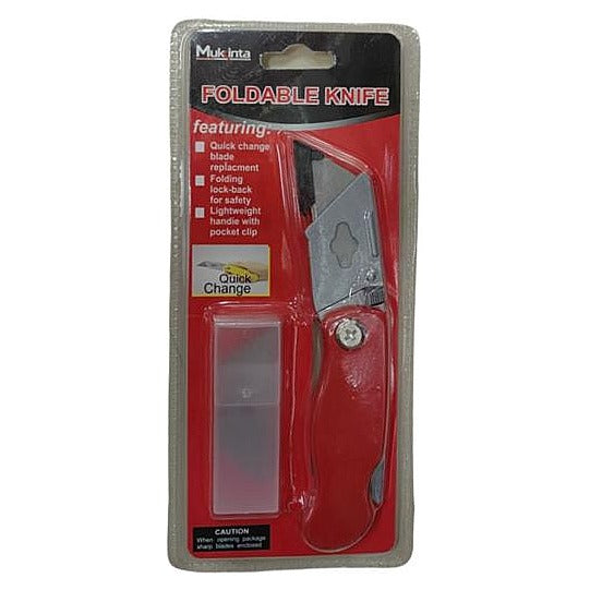 HS-WFK2 - CUCHILLO PLEGABLE ROJA (240/1)