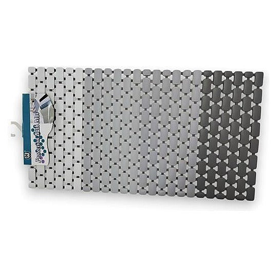 JJ53-135 - ALFOMBRA ANTIDERRAPANTE GRIS 37*68 CM (30/1)